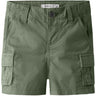 Name It Olivine Nmmryan Straight Cargo Shorts 1060-Dn Tb