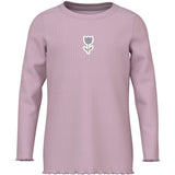Name It Dawn Pink Tulip Nmfvemma Ls Slim Top
