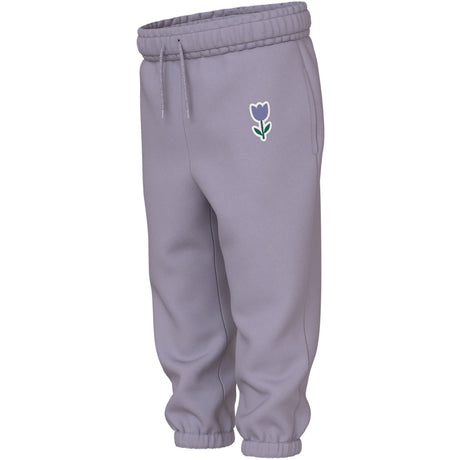 Name It Lavender Gray Tulip Nmfvallene Nreg Swe Pants Bru