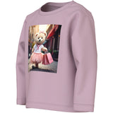 Name It Dawn Pink Shopping Bear Nmfvotea Ls Nreg Top