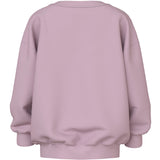 Name It Dawn Pink Dog Heart Stripe Nmfvalona Ls Long Rlx Sweat Bru