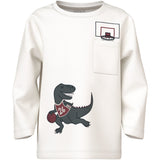 Name It Cloud Dancer Dino Basket Nmmvilian Ls Nreg Top