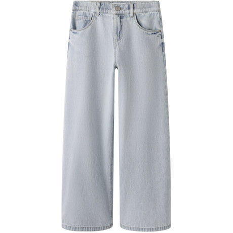 Name It Light Blue Bleached Denim Nkfbella Skater Xwide Jeans 3111-Za Noos