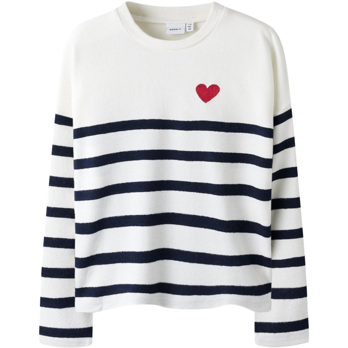 Name It Dark Sapphire Nkfline Ls Knit Ps Noos