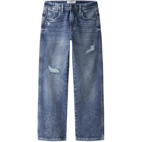 Name It Medium Blue Denim Nkmryan Straight Jeans 8050-Az Noos