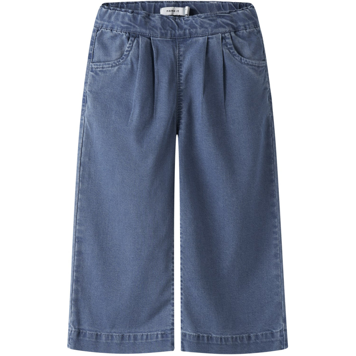 Name It Medium Blue Denim Nmfbella Wide Pull Up Jeans 2533-Yb T