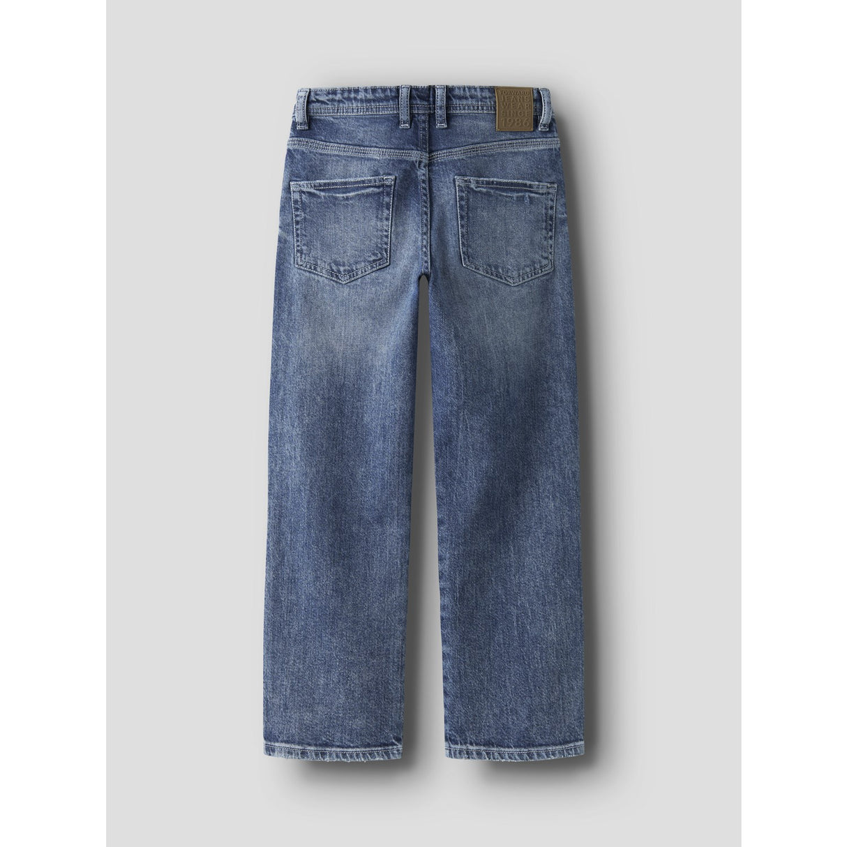 Name It Medium Blue Denim Nkmryan Straight Jeans 8050-Az Noos