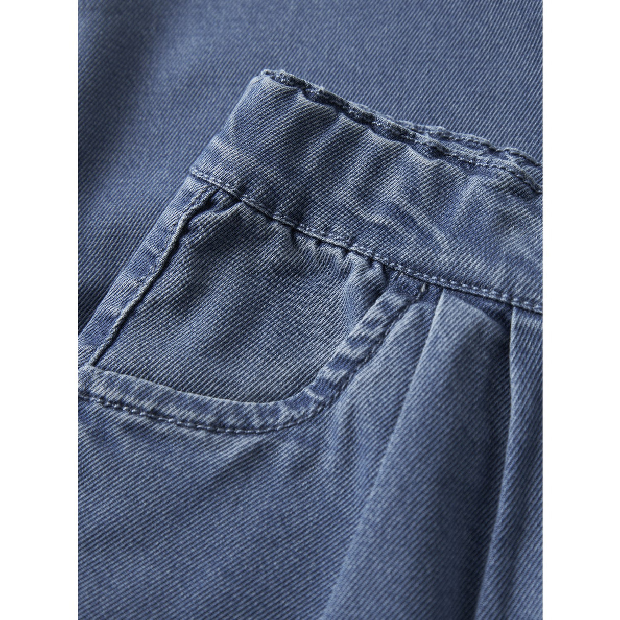 Name It Medium Blue Denim Nmfbella Wide Pull Up Jeans 2533-Yb T