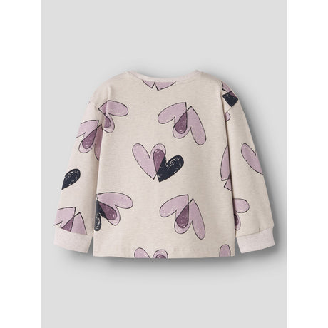 Name It Peyote Melange Nmfteart Ls Nreg Sweat Bru