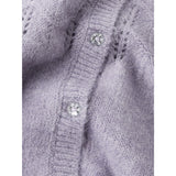 Name It Lavender Gray Nmfbatrilla Ls Knit Card