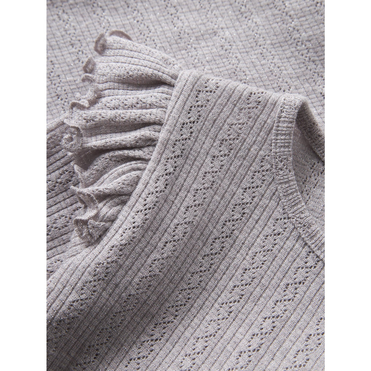 Name It Lilac Marble Melange Nmfblitta Ls Xsl Top