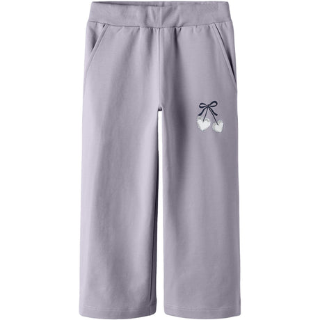 Name It Lavender Gray Nmfbasalt Sweat Wide Pants Bru
