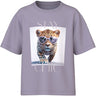 Name It Lavender Gray Stay Chic Nkfvotea Ss Nreg Top