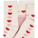 Konges Sløjd Heart 2 Pack Jaquard Socks