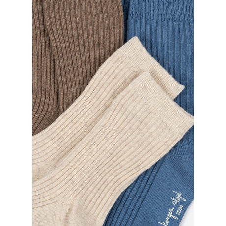 Konges Sløjd Sleet Mix 3 Pack Rib Socks