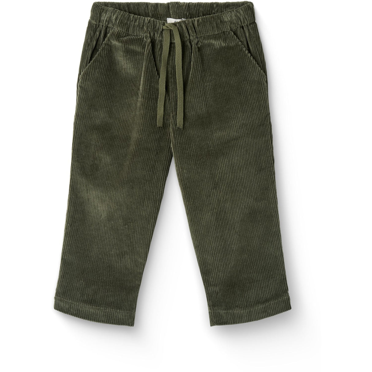 COPENHAGEN COLORS Dk Green Corduroy Pant W. Adj. Waist