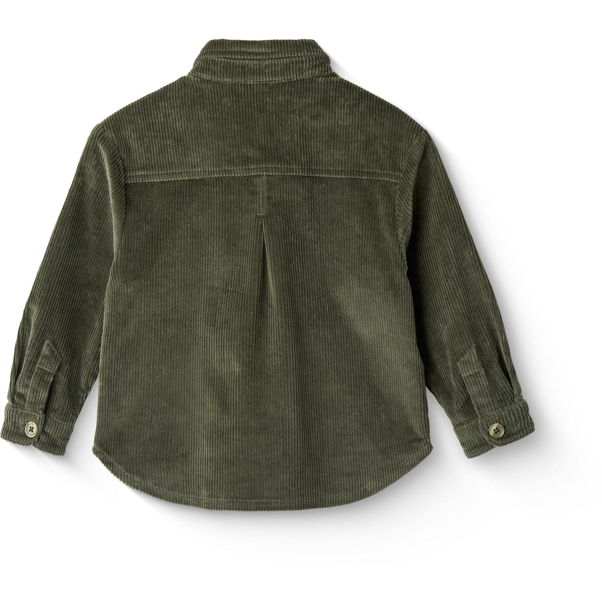 COPENHAGEN COLORS Dk Green Corduroy Overshirt