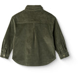 COPENHAGEN COLORS Dk Green Corduroy Overshirt