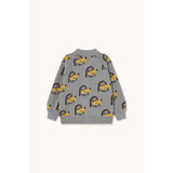 TinyCottons Medium Grey Heather Dogs Cardigan