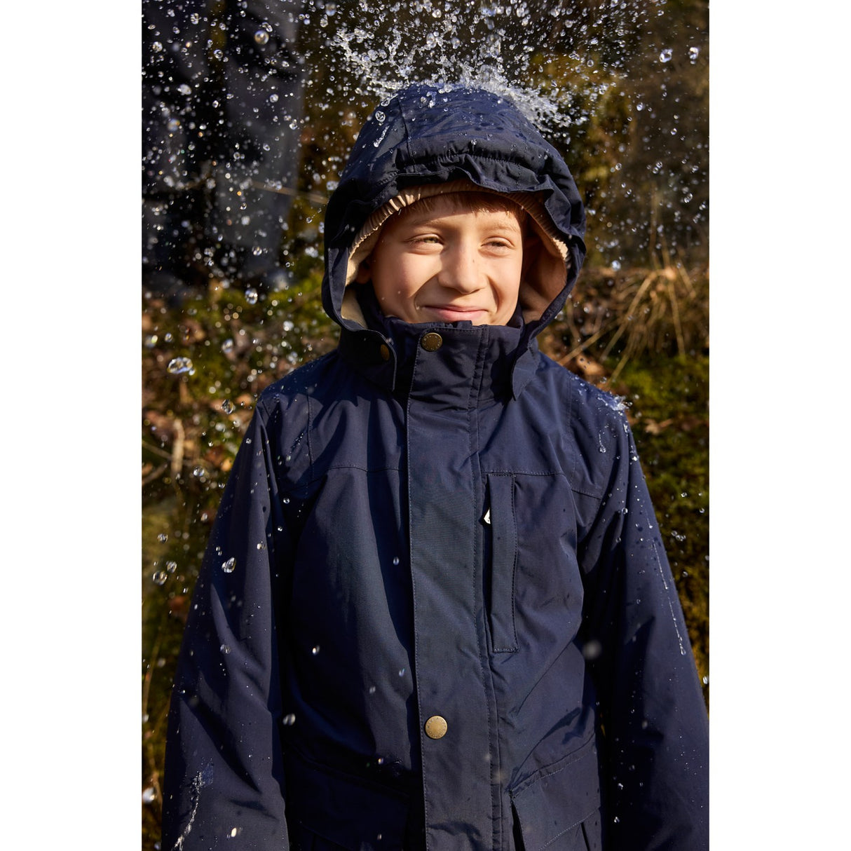 Mini A ture Outer Space Matkastorio Fleece Lined Winter Jacket. GRS