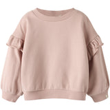 Lil'Atelier Misty Rose Nmfilondon Res Ls Rlx Sweat Bru Lil