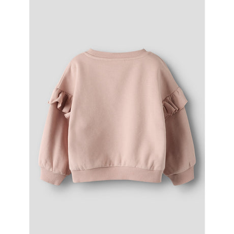Lil'Atelier Misty Rose Nmfilondon Res Ls Rlx Sweat Bru Lil