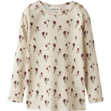 Lil'Atelier Turtledove Nmflavo Egi Ls Slim Top Lil