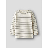 Lil'Atelier Turtledove Nbmgeo Lim Ls Slim Top Lil