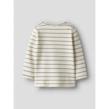 Lil'Atelier Turtledove Nbmgeo Lim Ls Slim Top Lil