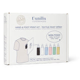 Vanilla COPENHAGEN Multi Fabric Paint Spray Hand & Foot Print Kit