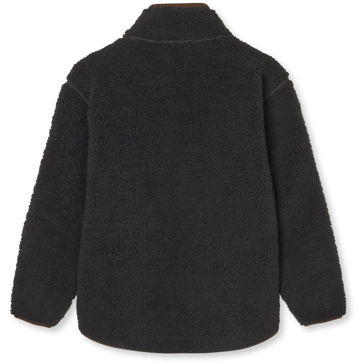 Mads Nørgaard Jet Black Teddy Fleece Jeffo Jacket