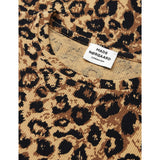 Mads Nørgaard Leopard Aop/Black 2X2 Cotton Aop Talino Tee L/S