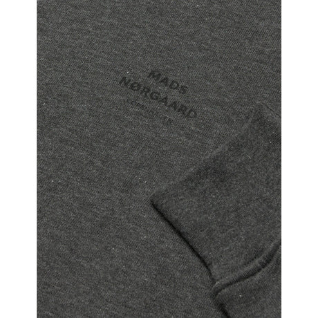 Mads Nørgaard Charcoal Melange Mix Sweat Sonan Hoodie