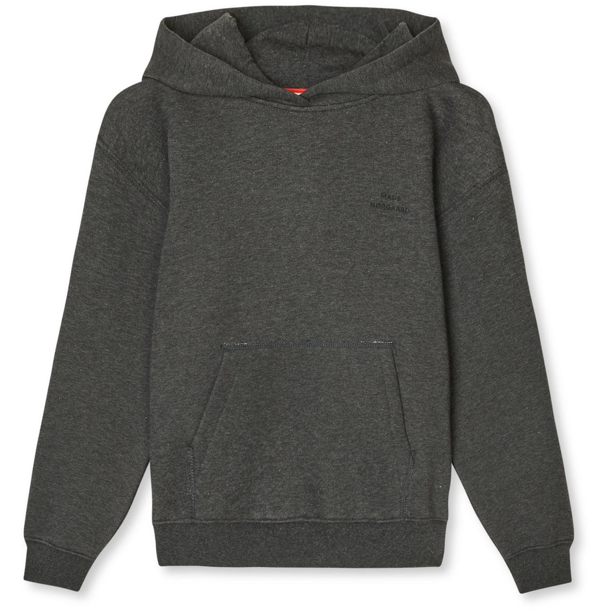Mads Nørgaard Charcoal Melange Mix Sweat Sonan Hoodie
