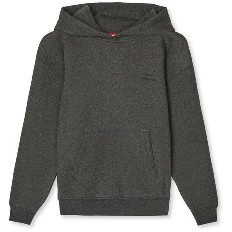 Mads Nørgaard Charcoal Melange Mix Sweat Sonan Hoodie