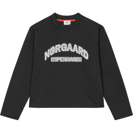 Mads Nørgaard Jet Black Mix Sweat Alia Sweatshirt