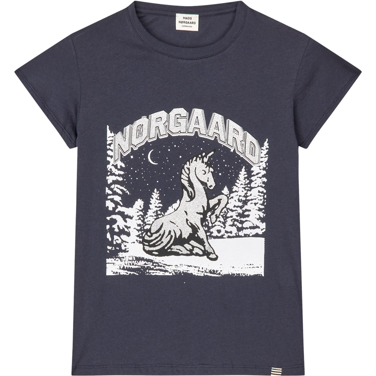 Mads Nørgaard Parisian Night Single Cotton Tuvina Tee