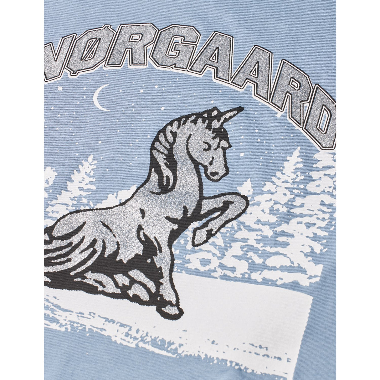 Mads Nørgaard Faded Denim Single Cotton Tuvina Tee