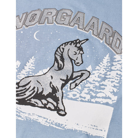 Mads Nørgaard Faded Denim Single Cotton Tuvina Tee