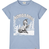 Mads Nørgaard Faded Denim Single Cotton Tuvina Tee