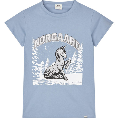 Mads Nørgaard Faded Denim Single Cotton Tuvina Tee
