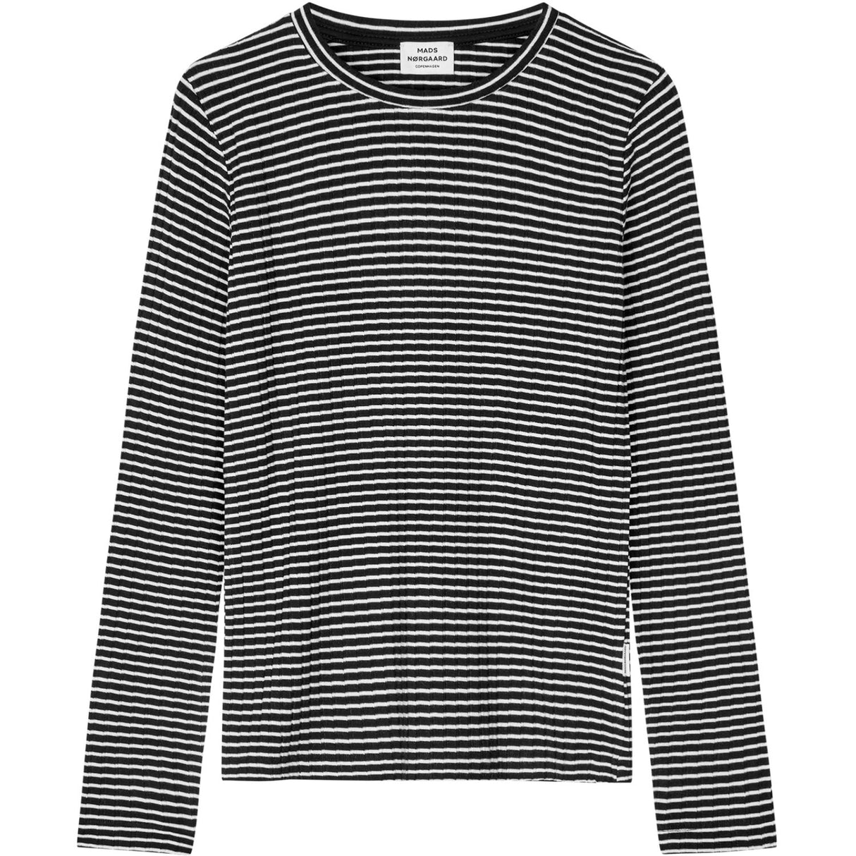 Mads Nørgaard Black/Vanilla Ice 5X5 Stripe Talika Top