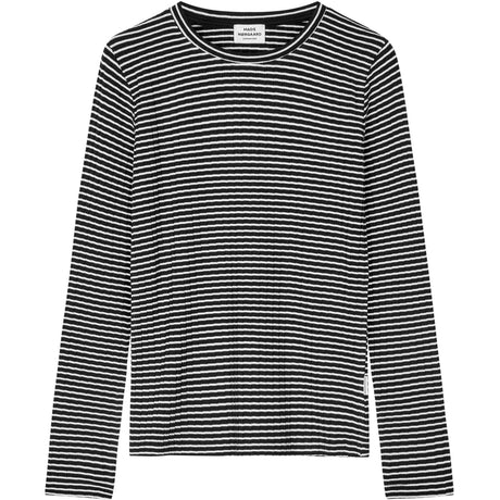 Mads Nørgaard Black/Vanilla Ice 5X5 Stripe Talika Top