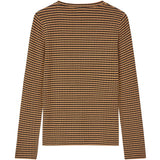 Mads Nørgaard Ermine/Black 5X5 Stripe Talika Top