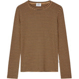 Mads Nørgaard Ermine/Black 5X5 Stripe Talika Top