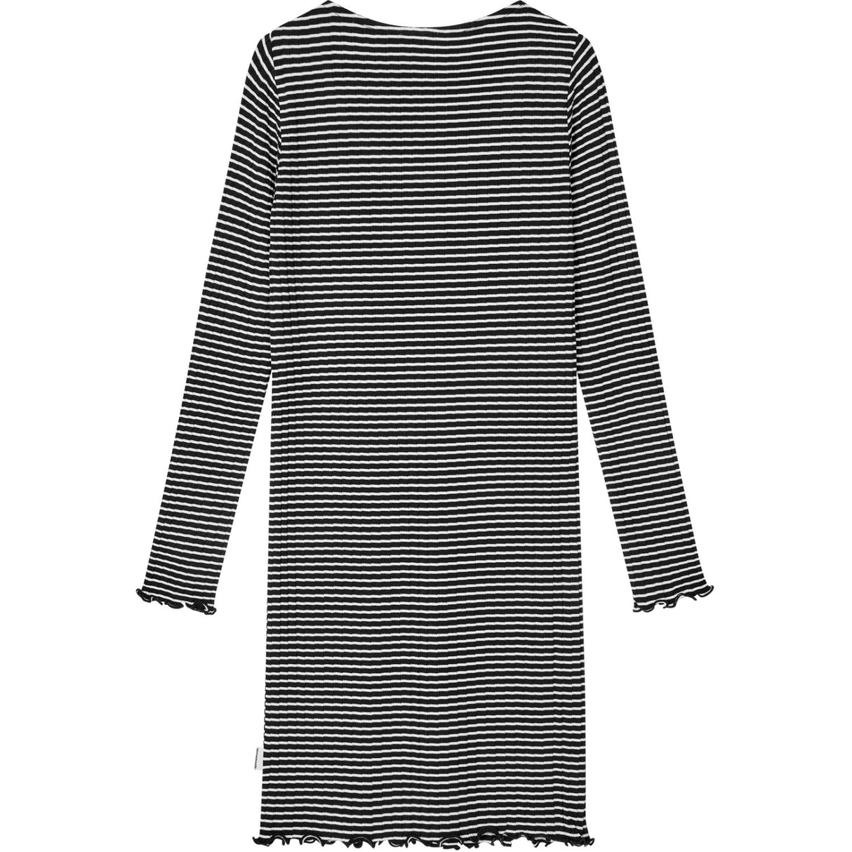 Mads Nørgaard Black/Vanilla Ice 5X5 Stripe Tikina Dress