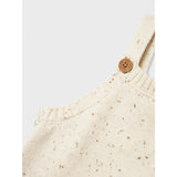 Lil'Atelier Turtledove Nbmgalto Fig Knit Overall Lil