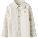 Lil'Atelier Turtledove Sepia Tint Nmmfelixo Ls Shirt Lil