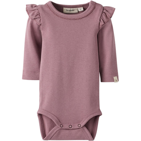 Lil'Atelier Nostalgia Rose Nbflayo Sev Ls Slim Body Solid Lil