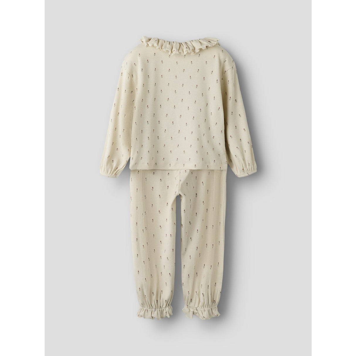 Lil'Atelier Turtledove Floral Nmfgago Rua Loose Night Set Lil